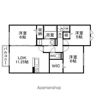 White Wit【2階】の間取り