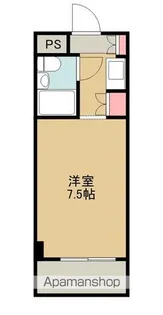 1Kの間取り画像