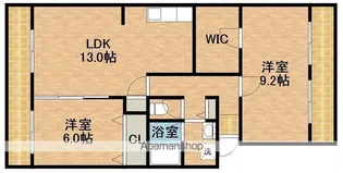 エヌティ坂下【3階】の間取り