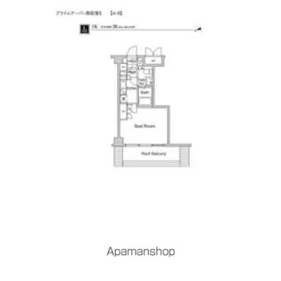 プライムアーバン西荻窪Ⅱ【6階】の間取り