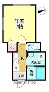 LIBRA京成大和田【1階】の間取り