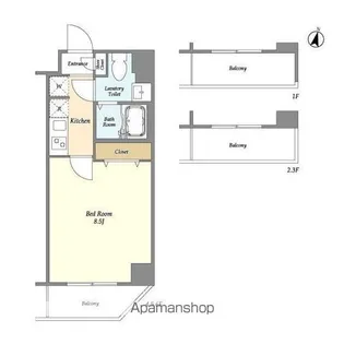アルファコート青砥3【1階】の間取り