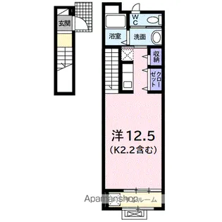 ヴィラパーチ小平【2階】の間取り