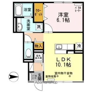 グランドールKR Ⅰ【1階】の間取り