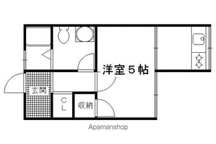 誠マンション【104号室】の間取り