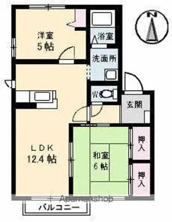 Cosmo Town D棟?【2階】の間取り