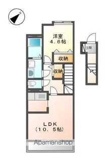 ソレイユ北日吉【2階】の間取り
