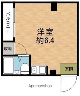 ハマンション枚方元町【2階】の間取り
