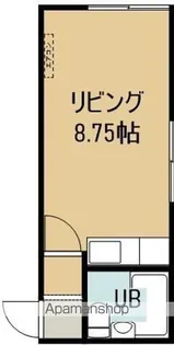 ワイズ時任【206号室】の間取り