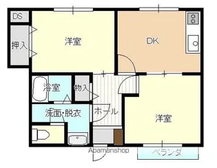 エーデルヴィラ【103号室】の間取り