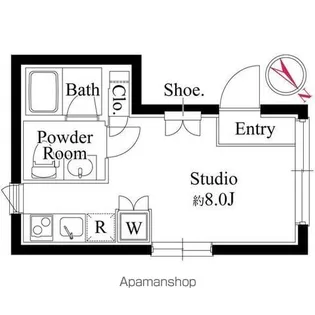 ファーレ中野Ⅱ【4階】の間取り