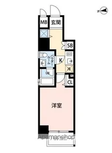 ラ・エテルノクレアート南雪谷【4階】の間取り