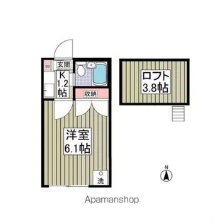 ビオラ【1階】の間取り