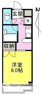 屋島サウスコート【1階】の間取り