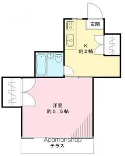 ノースプラザ【1階】の間取り