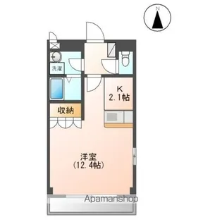 ESフォーレ美田園【3階】の間取り