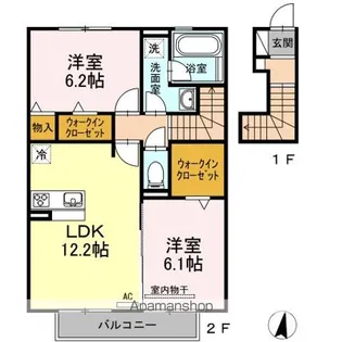 プログレス【1階】の間取り