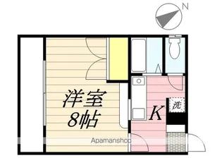 Y’S COURT(ワイズコート)【3階】の間取り