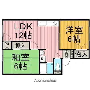 グレース【1階】の間取り