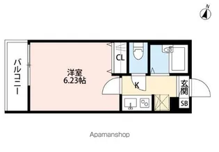 サンシャイン北小岩【3階】の間取り