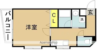 エアフォルク恒久【304号室】の間取り