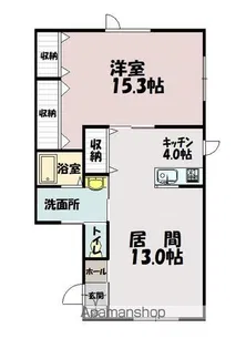 GRAND WIN K・F【202号室】の間取り