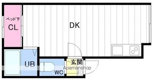 エビスパレス本町A【205号室】の間取り