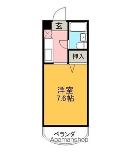 メゾン・ド・ジュネス【403号室】の間取り