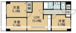 ハイデンスタニグチ【7階】の間取り