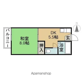 アーバンライフⅡ【2階】の間取り