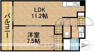 エバーフィールドⅡ【3階】の間取り