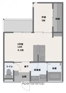 ラグーナ地御前【2階】の間取り