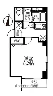 ヴィラボナール【1階】の間取り