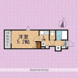 グランクオール朝霞【2階】の間取り