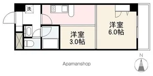 ル・ベールドゥ【301号室】の間取り