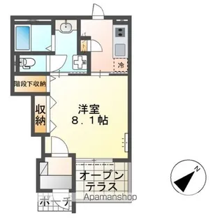 ロイヤルハイツ Ⅱ【1階】の間取り