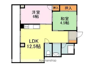 ハイツ蔵王3【314号室】の間取り