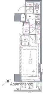 AZEST関内【6階】の間取り
