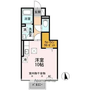 あづまコーポ【1階】の間取り