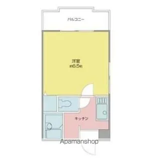 サンライズ入場【3階】の間取り