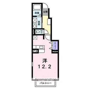 テル・ソレイユⅡ【1階】の間取り