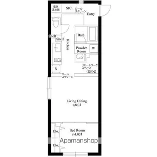 レグルス千歳船橋【1階】の間取り