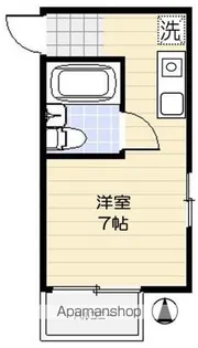 カームステージ沼袋【1階】の間取り