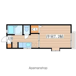 ドミールHAMADA【2階】の間取り