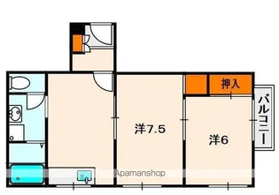 シティライフ林Ⅰ【3階】の間取り