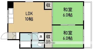 キャッスル305【6階】の間取り