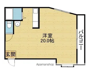 ボヌール【102号室】の間取り