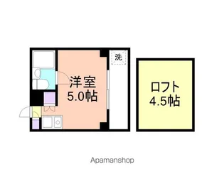 ジョイフル伝法橋【6階】の間取り