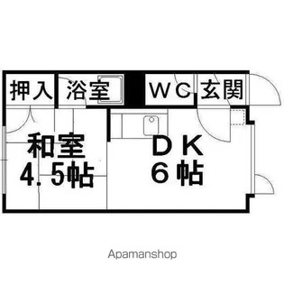 ベネトンハウス【1階】の間取り