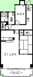 己斐本町コープマンション【8階】の間取り